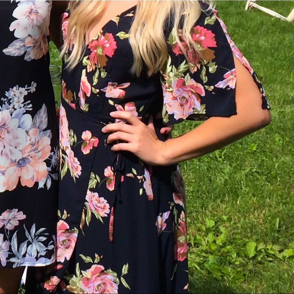Floral maxi dress